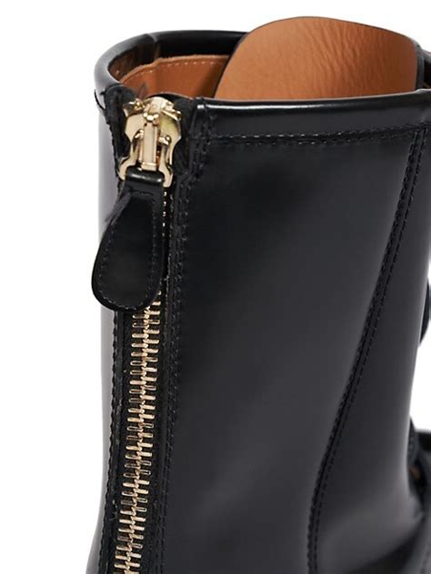 Shop Chloé Jamie Leather Ankle Boots 